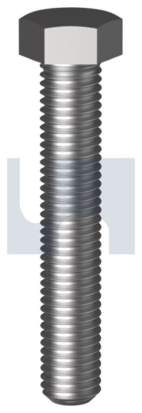 M12 x 130mm HEX SETSCREWS ZINC