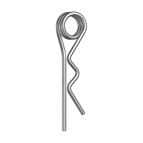 3mm DOUBLE WOUND R CLIPS ZINC