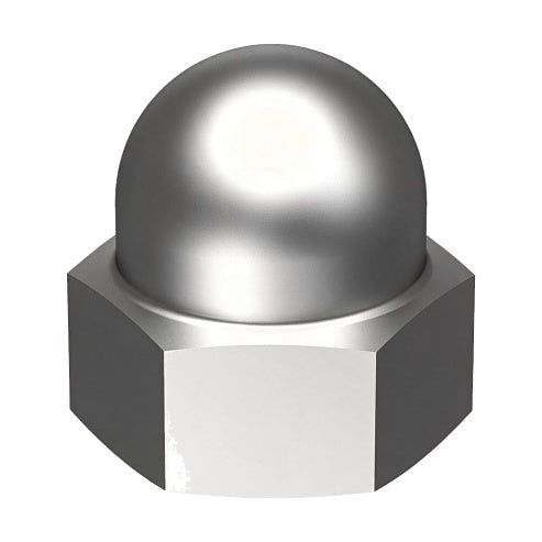 M8 HEX DOME NUTS N/P
