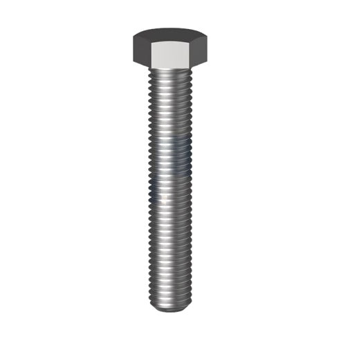1/4BSW x 3" HEX SETSCREWS ZINC