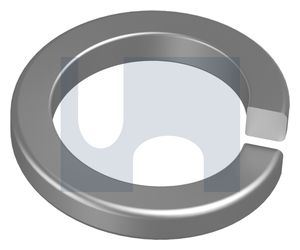 M10 SQ SPRING WASHERS GAL