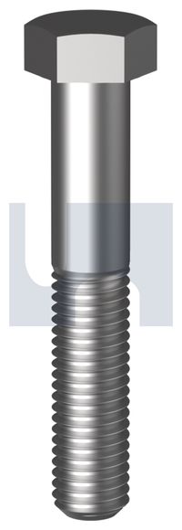 1/4UNC x 5" HEX BOLTS 316 S/S