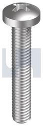 M4 x 6mm PAN XR MTS ZINC