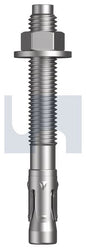 12mm X 120mm THROUGH (CLAW) BOLTS 316 S/S