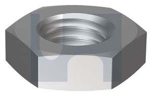 M24 HEX LOCK NUTS ZINC