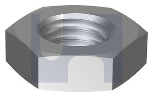 1-12UNF HEX LOCK NUTS ZINC