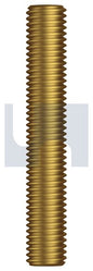 1/4"BSW X 3FT ALLTHREAD ROD BRASS