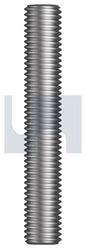 M48 X 1M ALLTHREAD ROD BLACK