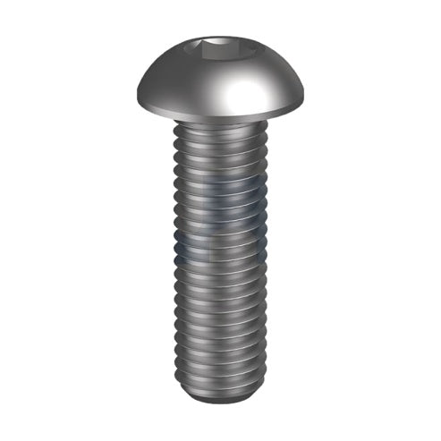 M10 x 45mm BUTTON SKT SCREWS ZINC