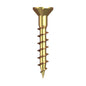 8G X 50 CSK CHIPBOARD SCREWS Y/ZINC