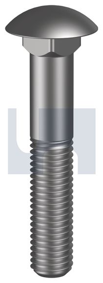 M10 x 30mm CUP HD BOLTS 316 S/S