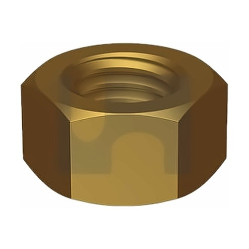 1/8BSW HEX NUTS BRASS