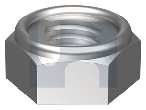 M10 HEX GLENLOCK NUTS 304 S/S