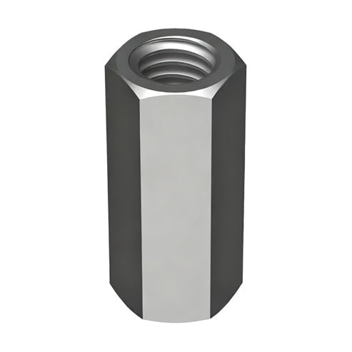 M6 ROD COUPLERS ZINC