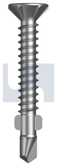 12-14 X 45 CSK WINGTEKS SQUARE DRIVE CL3