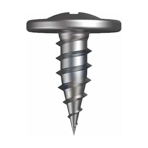 8g X 32 WAFER STITCHING SCREWS WHITE