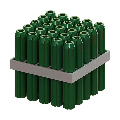 GREEN x 25mm WALL PLUGS