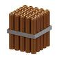 ORANGE x 65mm WALL PLUGS